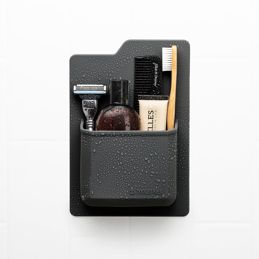 Tooletries Toiletry Shower Organizer | The James Charcoal
