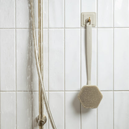 Back Scrubber & Hook Sand