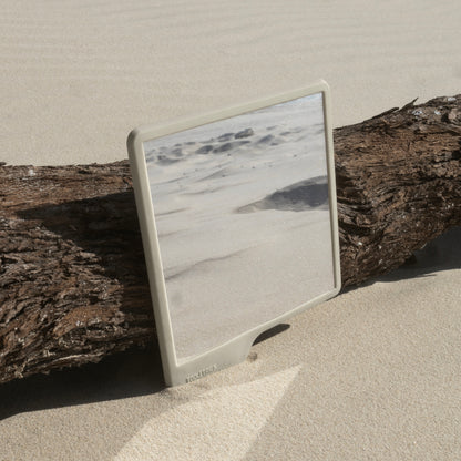 The Oliver Shower Mirror Sand