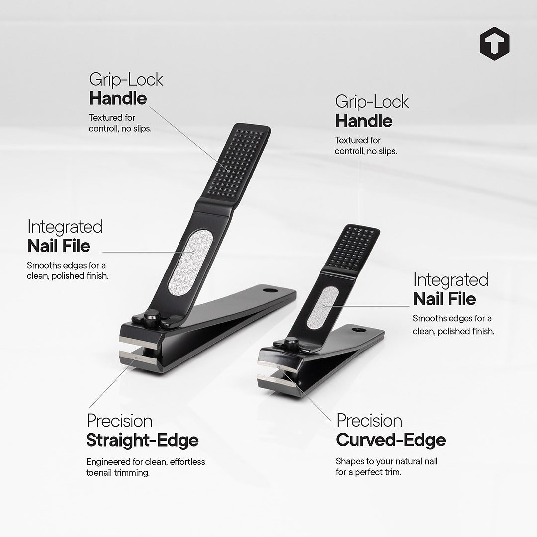 TRIM 爪切り ネイルケア セット バセット USA Sizzler Stainless Steel Nail Clipper Set – TOOLETRIES USA