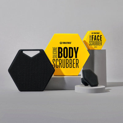 charcoal, face & body scrubber