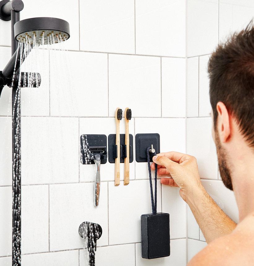 Removable Silicone Toothbrush Holder Fogless Design Shower Organizer Razor  Rack Man Shaving – the best products in the Joom Geek online store